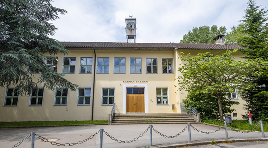 Die Schule Rieden bekommt eine Photovoltaikanlage. © Stadt Bregenz